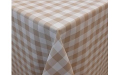 Abrosz drapp kockás